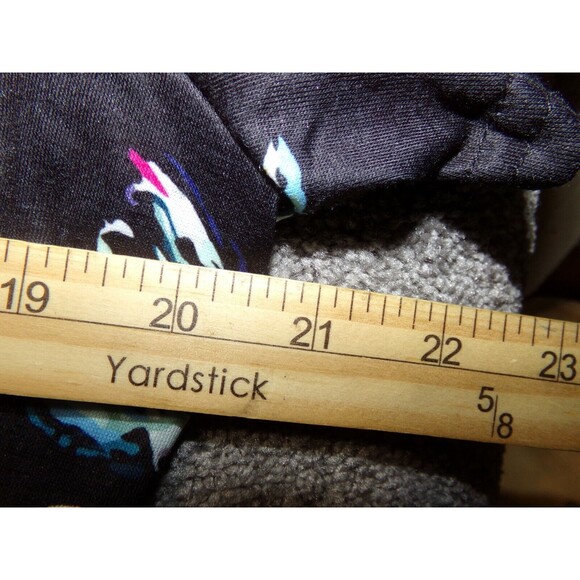 Womens Unbranded rose floral twist top size XL black - Picture 6 of 7